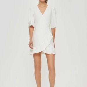 TOPSHOP Ruffle Minidress